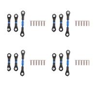 Compatibile Con Tamiya Per TT-01 1/10 Auto Telecomandata Parti Di Aggiornamento Accessori Di Modifica 12 Pezzi Tirante Di Collegamento Della Barra Dello Sterzo RC Accessori