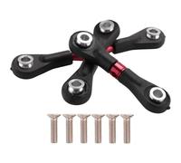 Compatibile Con Tamiya Per TT-01 1/10 RC Car Upgrade Parts Modifica Accessori Di Ricambio Tirante Di Collegamento Dello Sterzo In Metallo Rc Biella per auto