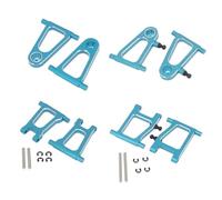 Compatibile Con Tamiya Per TT-01 TT-01E 1/10 RC Auto Aggiornamenti Parti 8 Pezzi Metalli Bracci Di Sospensione Anteriori Posteriori Per Altalena Set RC Parti Auto