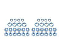 Compatibile Con Tamiya Per TT-01 TT01E TT01D Per TT02B 1/10 RC Auto Aggiornamenti Parti Accessori 40 Pezzi Kit Cuscinetto A Sfere Sigillato RC Parti Auto