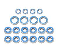 Compatibile Con Tamiya Per TT-01 TT01E TT01D Per TT02B 1/10 RC Car Upgrades Parts Accessories Kit 20 Pezzi Cuscinetti A Sfera Sigillati RC Accessori