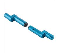 Compatibile Con Tamiya Per TT-02 1/10 Parti Di Aggiornamento Per Auto Telecomando 2 Pezzi Staffa Fissaggio Per Piastra Batteria In Metallo RC Parti Auto
