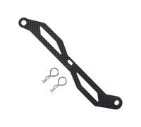 Compatibile Con Tamiya Per TT-02 Per TT-02B TT-02R TT-02S 1/10 RC Parti Di Automobili Modello In Fibra Carbonio Piastra Batteria Supporto Della Montaggio RC Parti Auto