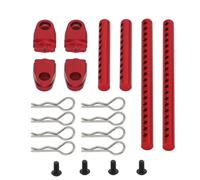 Compatibile Con Tamiya Per TT-02 RC Parti Di Aggiornamento Per Auto Car Shell In Metallo Set Colonne Stabile A Sgancio Rapido Senza Guscio RC Auto Giocattoli