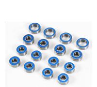 Compatibile Con Tamiya Per TT-02 TT-02D 1/10 Auto Telecomando Aggiornamenti Parti Accessori 16PCS Kit Cuscinetto A Sfere Sigillato RC Parti Auto