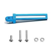 Compatibile Con TAMIYA Per TT-02 TT02D TT02T TT02S 1/10 RC Parti Di Automobili Regolabile Dissipatore Di Calore In Metallo Ventola Di Montaggio Staffa Motore RC Parti Auto(Blue)