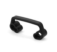 Compatibile Con Tamiya Per TT01 Per TT02 1/10 RC Car Upgrade Parts Accessories Silica Gel Per Telaio Maniglia Paraurti Posteriore Paraurti RC(Black)