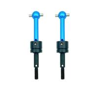 Compatibile Con Tamiya Per TT01 Per TT02 TA04 1/10 RC Car Upgrade Parts Accessories Metal CVD Drive Shaft 53792 Albero trasmissione rc(Blue,2pcs)