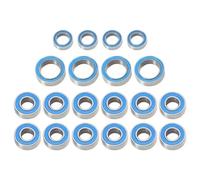 Compatibile Con Tamiya Per TT01 TT01E TT01D Per TT02B RC Car Upgrade Parts Accessories Kit 20 Pezzi Di Cuscinetti A Sfera Sigillati In Gomma RC Car Upgrade