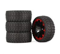 Compatibile Con Tamiya Per TT01 TT02 TA06 XV01 PTG-2 Per HPI WR8 Per Kyosho 1/10 RC Per Pneumatici Per Auto Da Per Corsa Su Per Strada Touring Drift Car Tire Wheel Accessori Aggiornamento RC