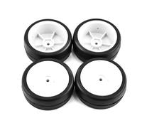 Compatibile Con Tamiya Per TT01 TT02 XV01 PTG-2 Parti Di Automobili RC 4 Pezzi Ruota Per Pneumatici Hot Melt Ad Alta Aderenza 65 * 26mm Pneumatico Per 1/10 RC Per Auto RC Pneumatici Ruota