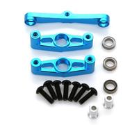 Compatibile Con Tamiya Per TT02 1/10 RC Car Upgrade Parts Replacement Accessories Gruppo Sterzo In Metallo Con Cuscinetto RC Ricambi