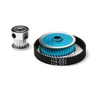 Compatibile Con Tamiya Per TT02 1/10 RC Parti Di Aggiornamento Per Auto Kit Conversione Trasmissione A Cinghia A Basso Rumore Sistema Ingranaggi RC Parti Auto