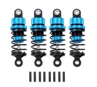 Compatibile Con Tamiya Per TT02 1/10 Telecomando Drift Car Upgrade Parts 4 Pezzi Ammortizzatori Ad Olio In Lega Di Alluminio Ammortizzatori RC(Blue)
