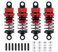 Compatibile Con Tamiya Per TT02 1/10 Telecomando Drift Car Upgrade Parts Accessori 4 Pezzi Ammortizzatori Ad Olio In Lega Di Alluminio Ammortizzatori Auto RC