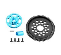 Compatibile Con Tamiya Per TT02 Per TAM54500 Per 54500 RC Auto Parti Upgrade Kit Ingranaggi Alta Velocità Acciaio Metallo 68T RC Parti Auto