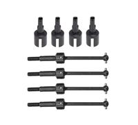 Compatibile Con Tamiya Per TT02 Per TT-01 1/10 RC Car Upgrade Parts 8 Pezzi Albero Di Trasmissione In Metallo CVD Cambio Giunto Tazza Differenziale Parti Auto RC
