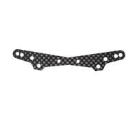 Compatibile Con Tamiya Per TT02 Per TT-02 Scala 1/10 RC Parte Auto 1PC Modello In Fibra Di Carbonio Secondario Per Piastra Del Telaio Rinforzo Leggero RC Parti Auto