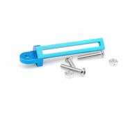 Compatibile Con Tamiya Per TT02 Per TT02B 1/10 RC Parti Di Regolabile Ventola Raffreddamento In Metallo Staffa Montaggio Per Dissipatore Calore Motore Da 25-40mm RC Parti Auto(Blue)