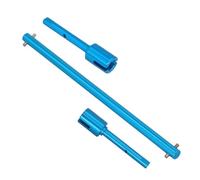 Compatibile Con Tamiya Per TT02 Per TT02B RC Car Upgrades Parts Accessories Metal Main Transmission Elica Central Drive Tree Albero trasmissione rc(Blue)