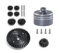 Compatibile Con Tamiya Per TT02 Per TT02B XV02 1/10 RC Auto Parti Di Aggiornamento Custodia Differenziale In Metallo Set Ingranaggi Differenziali In Acciaio RC Parti Auto