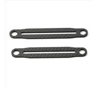 Compatibile Con TAMIYA Per TT02 XV02 XV01 1/10 RC Auto Parti Di Aggiornamento 1 Set Modello In Fibra Carbonio Anteriore Posteriore Montaggio Del Corpo Post RC Parti Auto