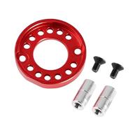 Compatibile con Tamiya TA01 DF01 RC Car Upgrade Modifica Parti Accessori Supporto Motore in Metallo per Seat XS-TA29065 Parti per Auto RC(Red)