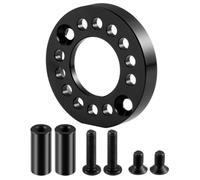 Compatibile Con Tamiya TA01 TA02 DF01 1/10 RC Auto Parti Di Aggiornamento Accessori Di Ricambio Supporto Motore In Lega Di Alluminio RC Parti Auto(Black)