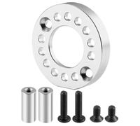 Compatibile Con Tamiya TA01 TA02 DF01 1/10 RC Auto Parti Di Aggiornamento Accessori Di Ricambio Supporto Motore In Lega Di Alluminio RC Parti Auto(Silver)