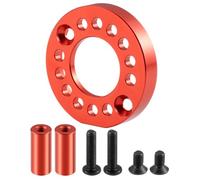 Compatibile Con Tamiya TA01 TA02 DF01 1/10 RC Auto Parti Di Aggiornamento Accessori Di Ricambio Supporto Motore In Lega Di Alluminio RC Parti Auto(Red)