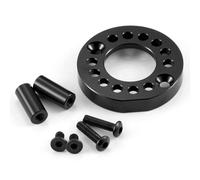 Compatibile Con Tamiya TA02 1/10 RC Auto Aggiornamento Parti Modifica Accessori Di Ricambio Supporto Motore In Lega Di Alluminio RC Parti Auto(Black)
