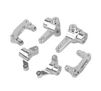 Compatibile Con Tamiya TL-01 WR02CB 1/10 RC Parti Di Aggiornamento Per Auto 1 Set C-Hub Anteriore In Lega Di Alluminio Con Bracci Montanti RC Parti Auto