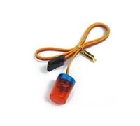 Compatibile Con Tamiya Truck Dump Drift Per TRX4 Per TRX6 Per SCX10 1/10 1/14 RC Auto Parti Upgrade Luce Ingegneria Lampeggiante Respiro RC Parti Auto(Red)