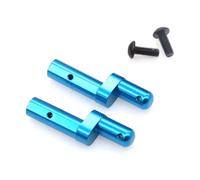 Compatibile Con Tamiya TT 02 Per TT02 1/10 RC Auto Parti Di Aggiornamento Piastra Batteria In Metallo Staffa Supporto Per Montaggio 2 Pezzi RC Parti Auto(Blue)