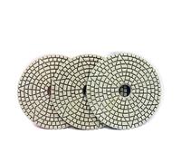 Compatibile con tampone lucidante Z-Lion a 3 fasi da 4 pollici e 100 mm, utensile diamantato con disco abrasivo, for pietra, marmo, granito, piastrelle, levigatura flessibile