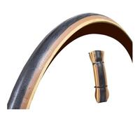 Compatibile con TANKE, compatibile con pneumatici JILUER 700x25C/28C | Adatto a ruote 700C, 25C-28C, 60TPI pieghevole, bordi gialli, strada e ghiaia