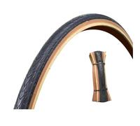 Compatibile con TANKE, compatibile con pneumatici JILUER 700x25C/28C | Adatto a ruote 700C, 25C-28C, 60TPI pieghevole, bordi gialli, strada e ghiaia