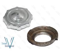 Benelli Mojave Tappo Serbatoio Carburante Cafe Racer 260 360 Silver In Acciaio