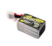 Compatibile con Tattu R-Line 6.0 1480mAh 6S Lipo Battery 160C 22.2V ST SQ XT60 Plug Racing Drone RC elicottero Quadcopter FPV (4 pezzi 1480mAh 6S SQ)