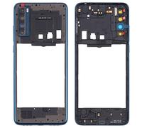 compatibile con TCL 20 SE T671H Ricambio MIDDLE FRAME SCOCCA TELAIO CENTRALE CON CORNICE LATERALE compreso di lente con cornice (Green)