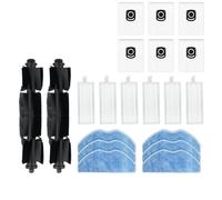 Compatibile Con Tefal, Compatibile Con Rowenta, X-plorer Serie 75S RR8577WH, + RG8597W / RR8587WH Accessori Pennello Filtro Hepa Mop Wipe Sacchetto for La Polvere Rotolo Staccabile(Set7)