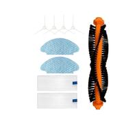 Compatibile con Tefal Rowenta X-plorer 20 40 50 Series RG6825 ISWEEP X3 Robot Aspirapolvere Spazzola Principale + Laterale + Panno for Mocio