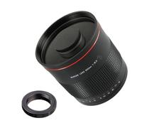 Compatibile con teleobiettivo super mirror Canon 900 mm F8.0 MF + adattatore T2(E mount)