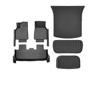 Compatibile con Tesla Model Y Juniper 2025 Tappetini in TPE completamente circondati con protezione for soglia porta, rivestimento for bagagliaio anteriore e posteriore Juni(6PCS Floor Trunk)