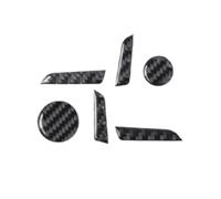 Compatibile Con Tesla Per Model 3 Y 2019 2020 2021 2022 2023 Auto Per Pulsanti Di Regolazione Del Sedile Adesivi Di Protezione Per Interni Tuning Interior del coche(Black)