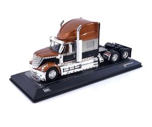 Compatibile con Testa Trattore Internazionale Lonestar 3 Assi Marrone/Nero/Argento 1:43 IXO Models TR152.22