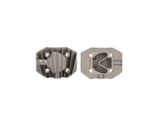 Compatibile con testata del cilindro compressore d'aria, 0,25/0,36/0,67/0,6/0,9, raccordi in alluminio, copertura di raffreddamento, guida pneumatica(Red)