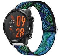 Compatibile con TicWatch Pro 3 Ultra Band, Giaogor Elastics Nylon Regolabile Cinturino di Ricambio Accessori Compatibile per icWatch Pro 3 Ultra GPS Smartwatch 2021,