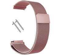 Compatibile con TicWatch Pro/Asus Vivowatch/Lg W 150/Zenwatch 22mm in acciaio inossidabile in acciaio in acciaio magnetico Watch Band per Galaxy Watch 46mm/orologio 3 45mm Gear Frontier/Classic Women