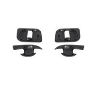 Compatibile con Toyota HiAce di sesta generazione (H300) 2019-2022 in fibra di carbonio stile maniglia della porta ciotola copertura coppa cavità Trim